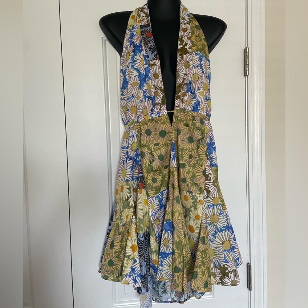 Zara floppy sundress cover up